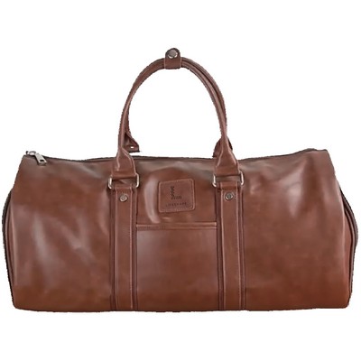 Absalon faux leather garment duffel