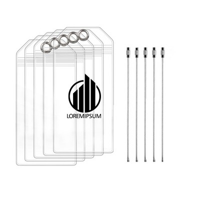 Clear View PVC ID Tag