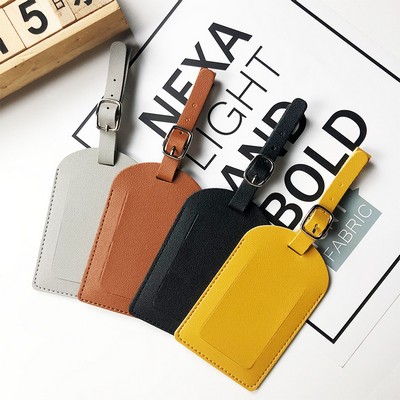 Leather PU Luggage Tag