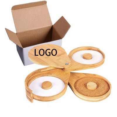 Multi-Layer Rotating Salt Rimmer & Spice Shaker Set