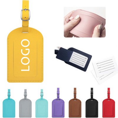 Pu Leather Luggage Tag